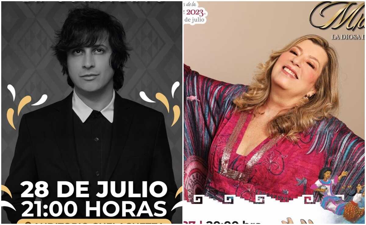 Boletos a cambio de libros: así podrás disfrutar de Siddharta y La Diosa de la Cumbia en la Guelaguetza. Fotos: Especiales