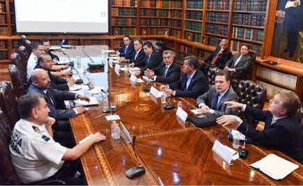 Segob y gobernadores del PAN charlan sobre condiciones de seguridad
