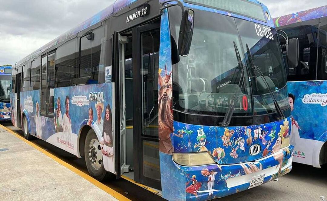 Guelaguetza 2023: Conoce las rutas y horarios del transporte gratuito en la ciudad de Oaxaca. Foto: Especial