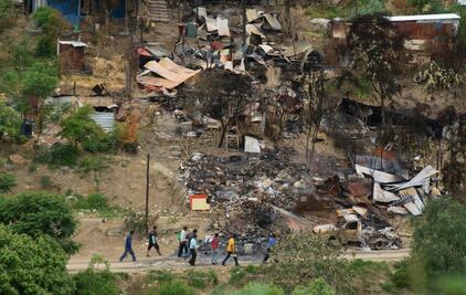 Queman vivienda de líder de la “14 de Junio” en la agencia Vicente Guerrero