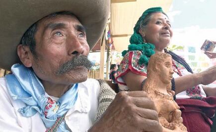 Artesano invidente de Oaxaca conquista EU con sirenas