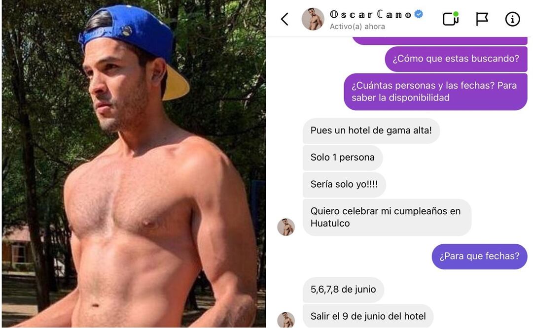 Exhiben a Óscar Cano, exparticipante de Exatlón, por supuestamente pedir hotel gratis en Huatulco