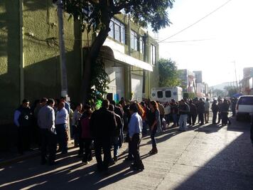 Paran labores trabajadores de la Jurisdicción Sanitaria en Oaxaca
