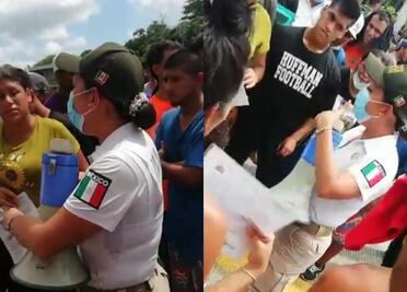 A cuenta gotas, llegan migrantes a Tapanatepec, en Oaxaca; temen ser deportados o plagiados