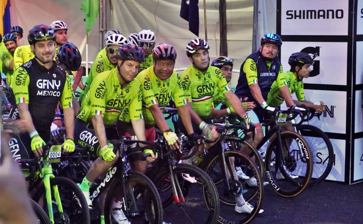 Participa el gobernador Alejandro Murat en el Gran Fondo de Nueva York Oaxaca 2022