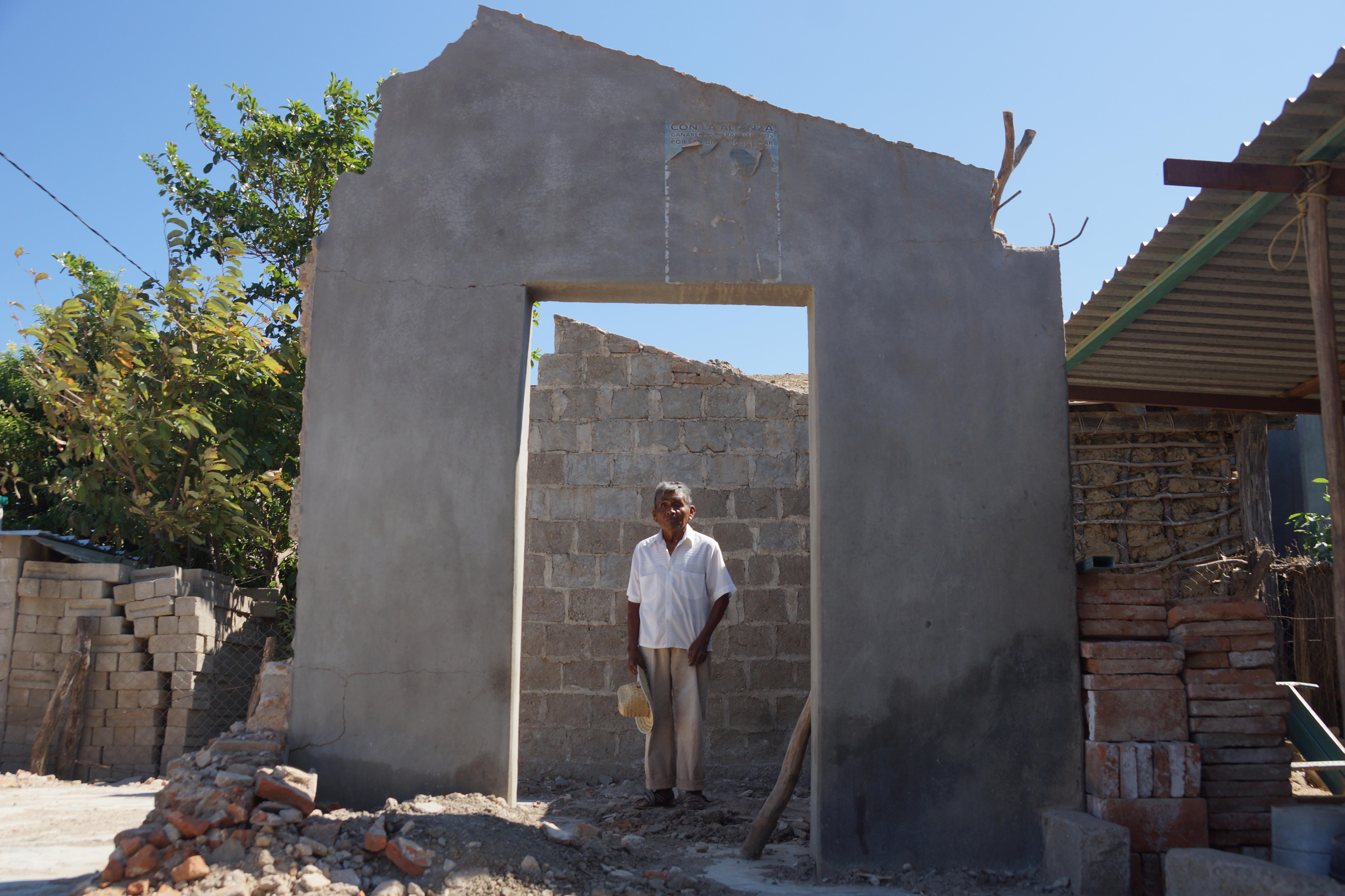 Piden en San Dionisio del Mar nueva reclasificación de casa dañadas por el sismo