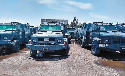 Alistan vehículos para uso de la Guardia Nacional