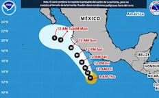 Prevén lluvias fuertes e intensas en cinco regiones de Oaxaca por el huracán Trudy; habilitan 98 refugios temporales