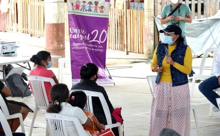 Difunde Sepia material contra la violencia a la mujer en 30 municipios indígenas con Alerta de Género