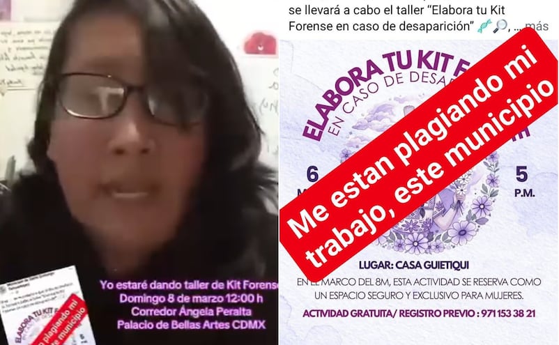 “Kit forense en caso de desaparecer”, la polémica iniciativa del Ayuntamiento de Tehuantepec, previo al 8M 