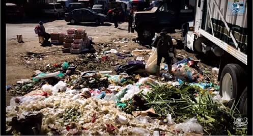 De la basura, una opción para la cena de Navidad