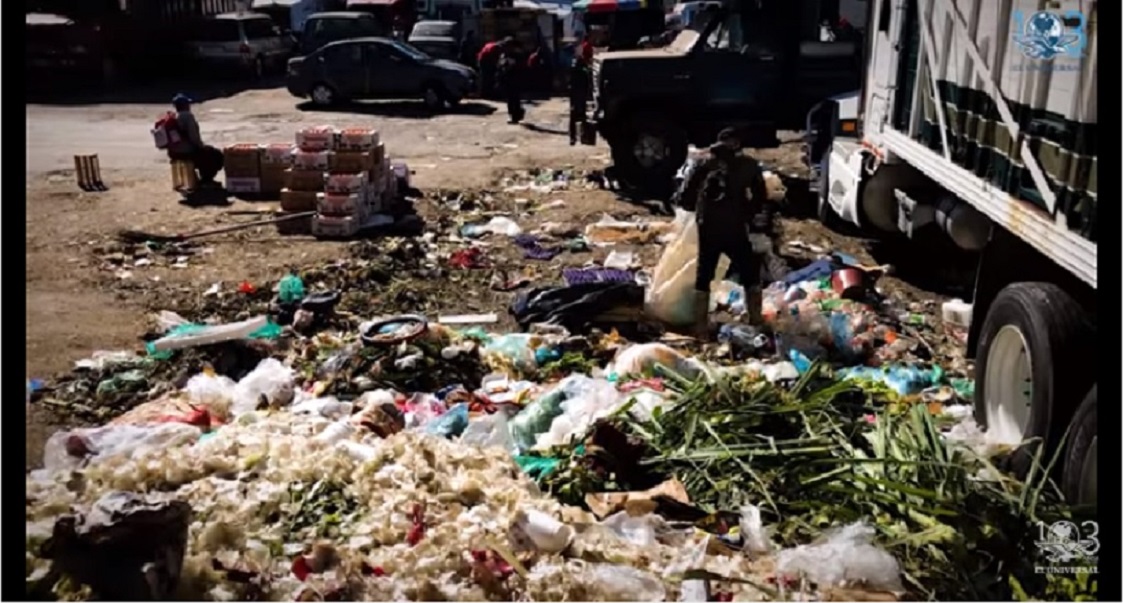 De la basura, una opción para la cena de Navidad