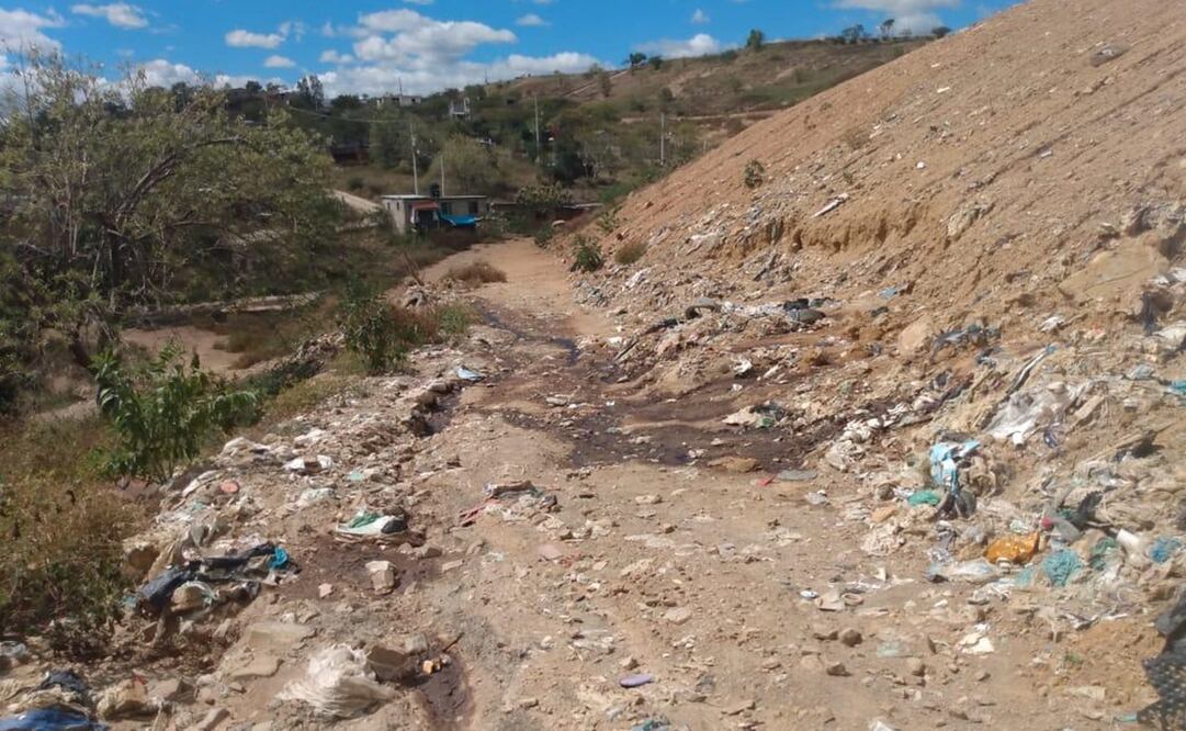Lixiviados, otra amenaza para los mantos freáticos y el abasto de agua potable en Oaxaca. Fotos: Especiales