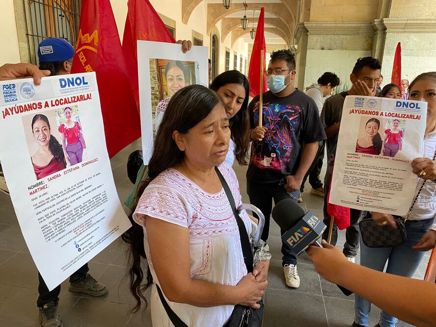 Emite Amnistía Internacional acción urgente a 20 días de desaparición de Sandra Domínguez, activista y defensora de Oaxaca. Foto: Especial