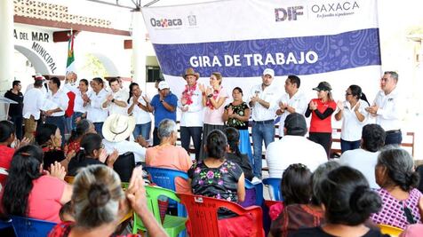 Murat refrenda compromiso para atender conflicto entre pueblos ikoots