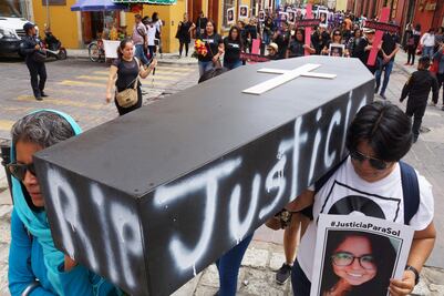 Exige Soledad Jarquín que el homicidio de  María del Sol se investigue como feminicidio