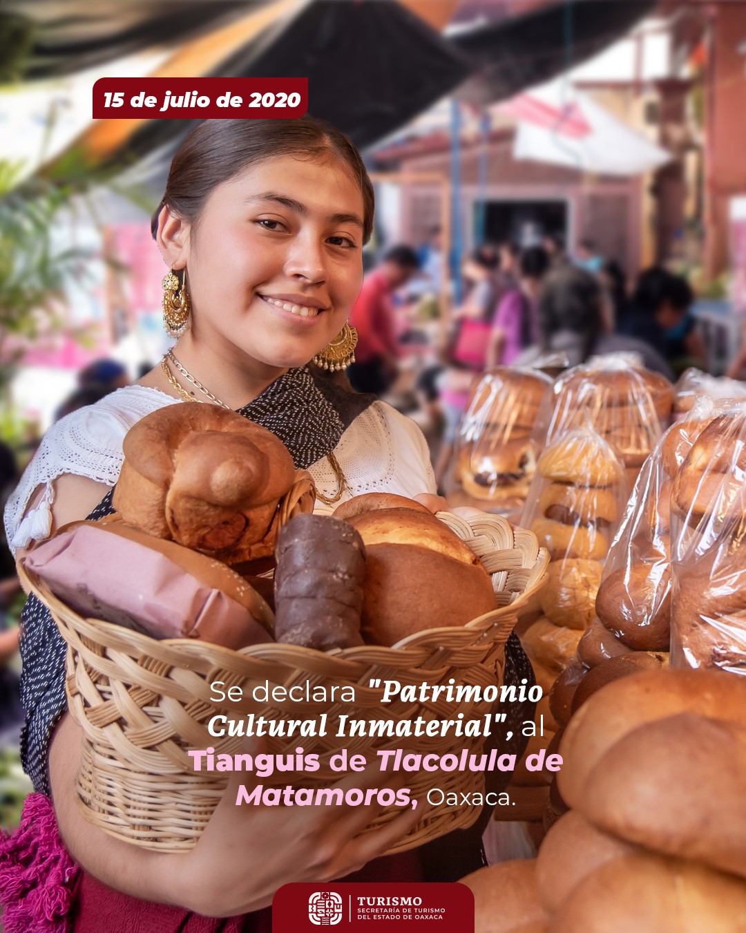 Foto: Facebook Secretaría de Turismo del Estado de Oaxaca.