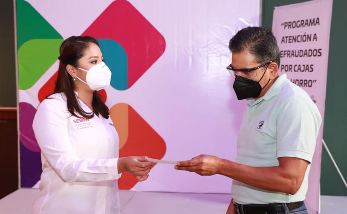 Continúa Sebien con pagos a 4 mil 967 defraudados hace 15 años por cajas de ahorro en Oaxaca