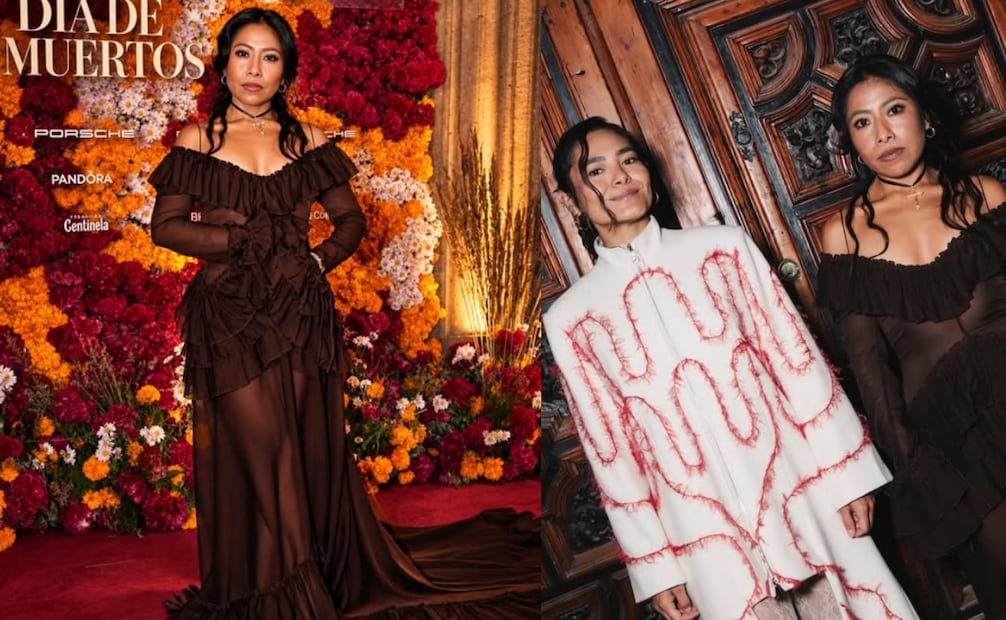 Yalitza Aparicio apuesta por este vestido para representar el dress code de la gala de Vogue. Foto: Instagram @yalitzaapariciomtz