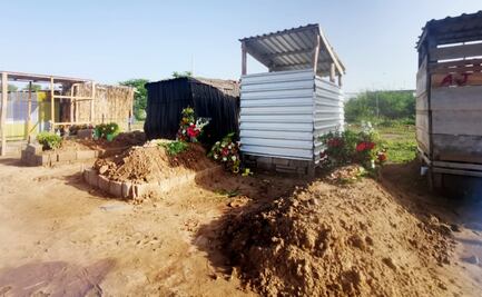 Mueren de 3 a 7 personas al día en Juchitán; el domingo sepultaron 9