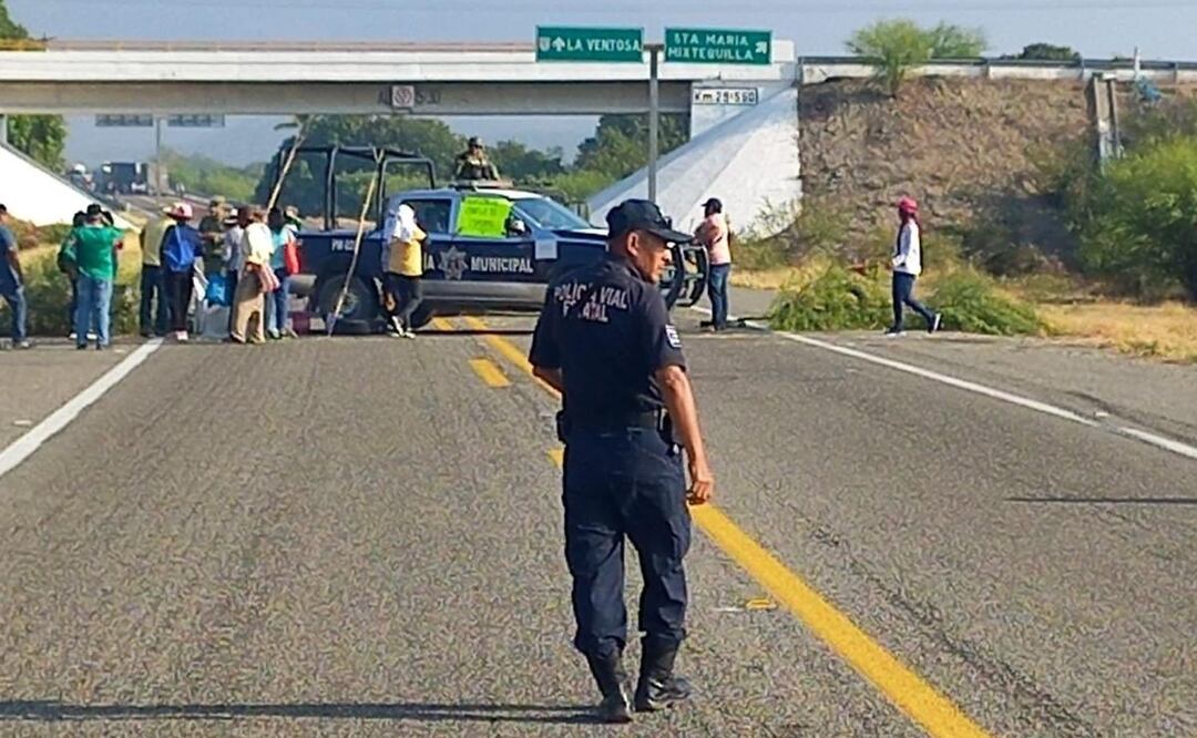 Expulsan en Oaxaca a seguridad privada de polígono para parque Industrial del Interoceánico. Foto: Especial