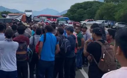Comunidades mixes y zapotecas rechazan respuestas del Gobierno de Oaxaca; mantienen bloqueo en la carretera 190