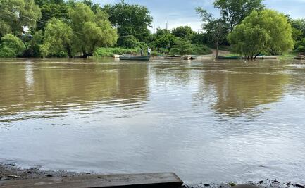 Alertan aumento de nivel del río Ostuta ante fuertes lluvias; San Francisco Ixhuatlán, municipio vulnerable