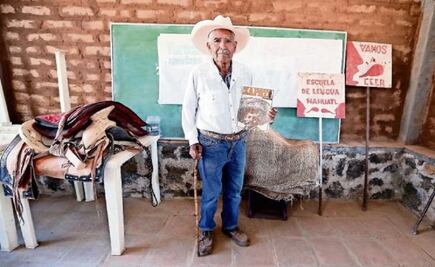 Historia. Enseña náhualt a sus 82 años