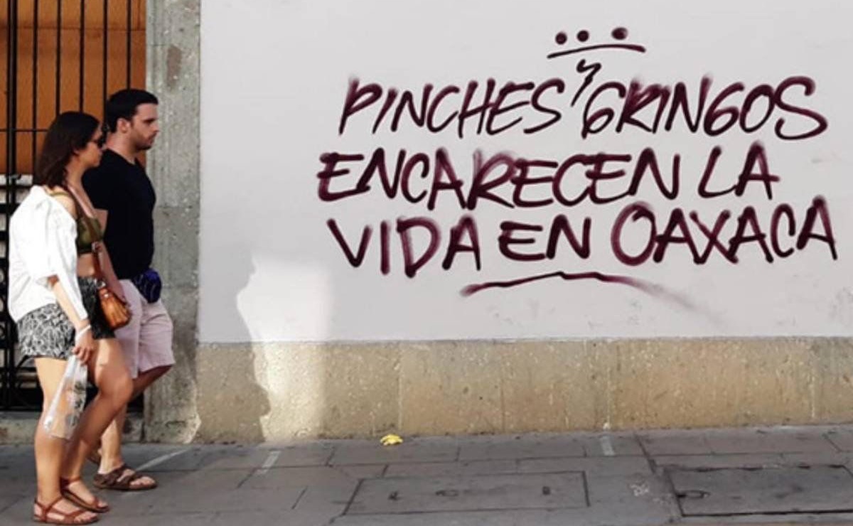 “Oaxaca no es una mercancía”. Liberan a 4 activistas detenidos por protestar contra la gentrificación. Fotos: Especiales