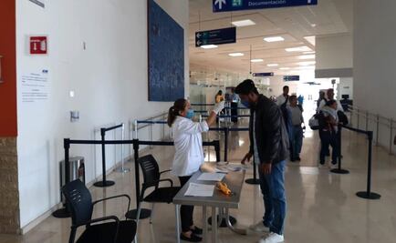 Instalan filtros de detección de coronavirus en aeropuerto de Oaxaca
