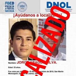 Localizan en Chiltepec a joven secuestrado en San Martín Mexicapan