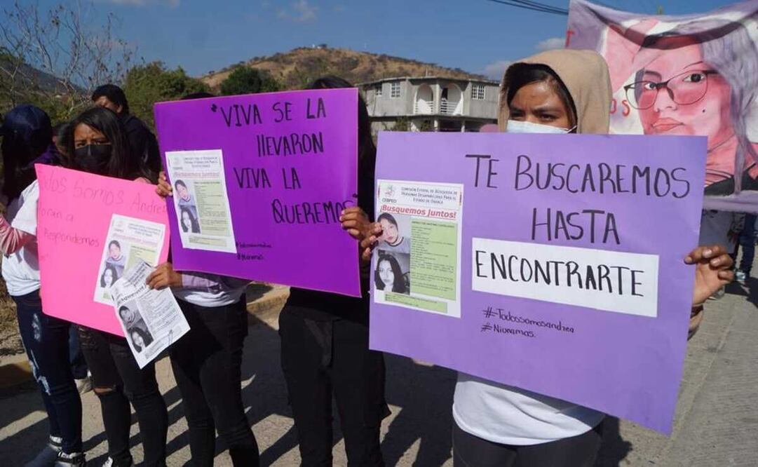 Localizan restos de mujer en área de búsqueda de Andrea, joven de 17 años desaparecida en Oaxaca. Foto: Edwin Hernández