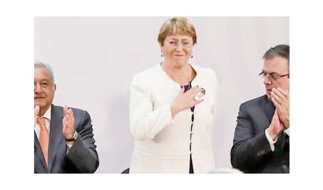 Bachelet encuentra a México como un “país en guerra”