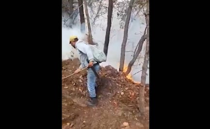 Fuertes vientos mantienen vivo incendio en Santo Tomás Mazaltepec, Oaxaca