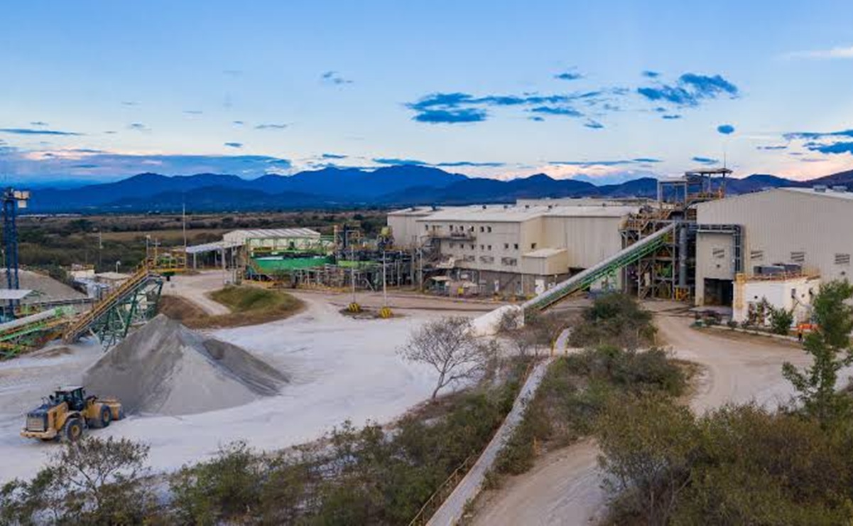 Minera Cuzcatlán en San José del Progreso, Oaxaca. Foto: Especial