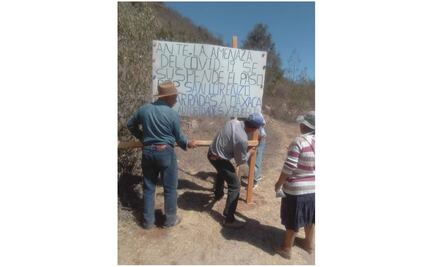 Comunidades indígenas de Oaxaca realizan toque de queda nocturno ante Covid-19
