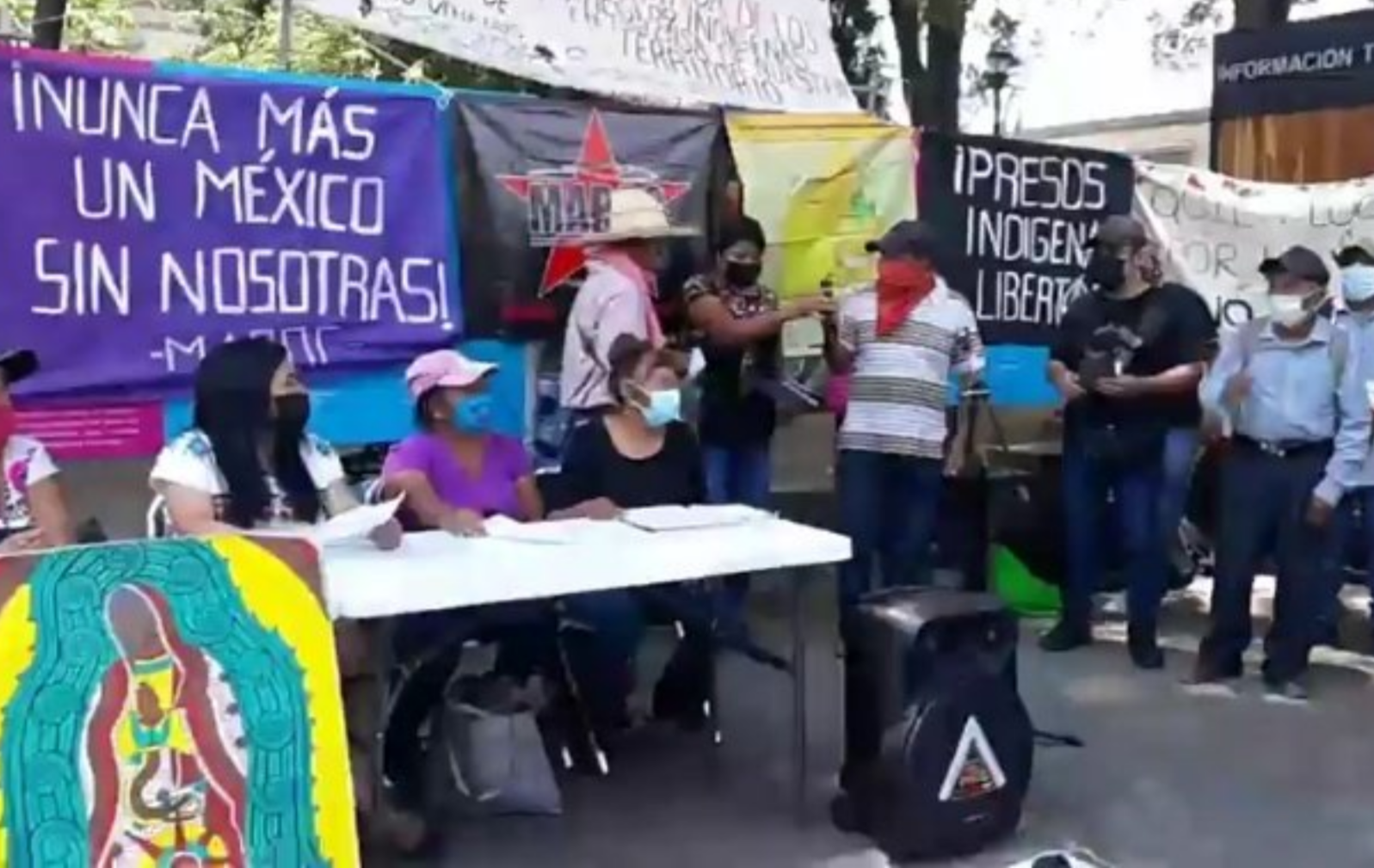 Denuncia Congreso Indígena ataques armados e impunidad tras contaminación de mineras en Oaxaca. Foto: Especial