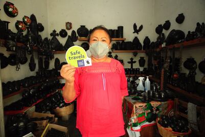 Obtienen 20 prestadores de servicios turísticos sello “safe travel” en San Bartolo Coyotepec