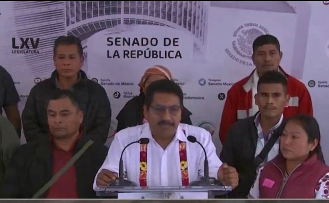Suplente de Jara en el Senado culpa al gobierno de Oaxaca por violencia en los mixes; “no es objetivo”, responde. Foto: Tomada de video