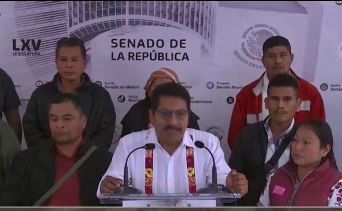 Suplente de Jara en el Senado culpa al gobierno de Oaxaca por violencia en los mixes; “no es objetivo”, responde