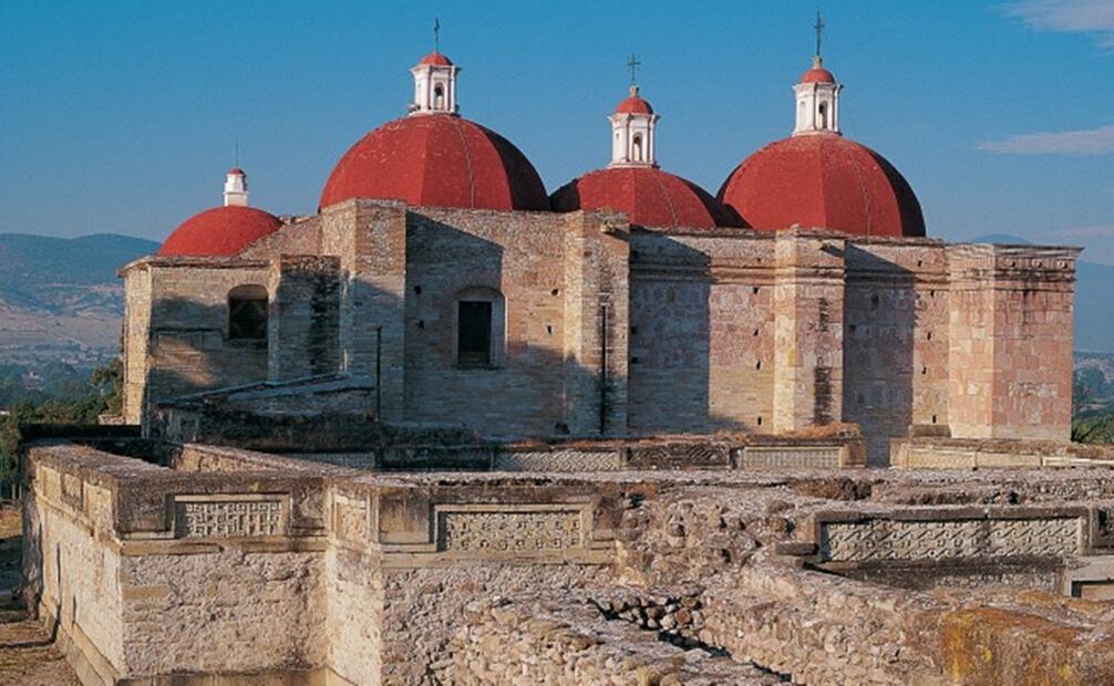 Zona Arqueológica de Mitla en Oaxaca. Foto: INAH.