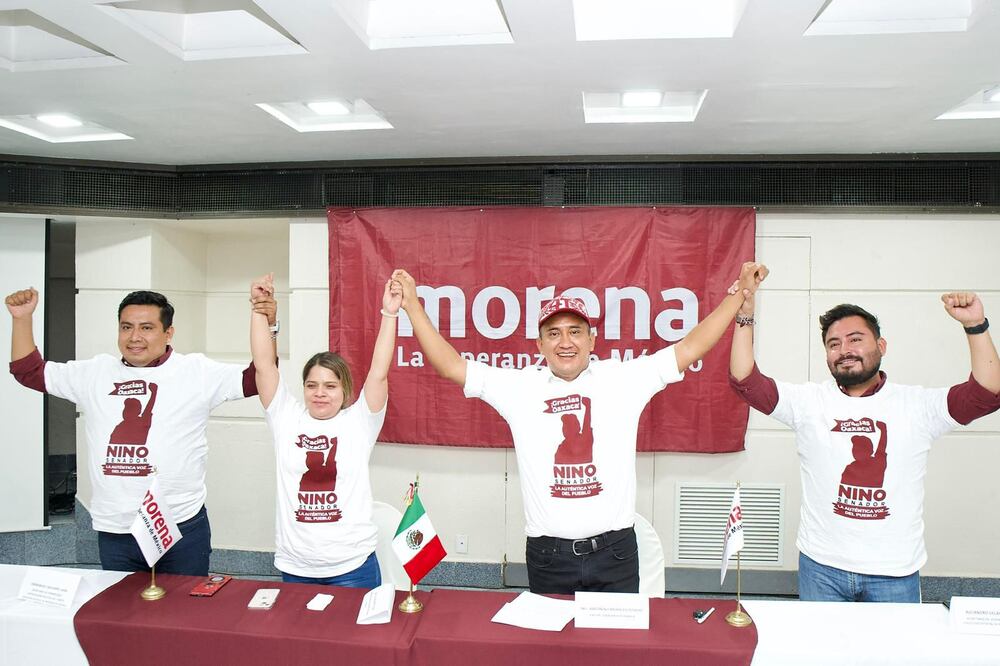 Nino Morales se declara virtual senador electo por Oaxaca; presume triunfo histórico de Morena