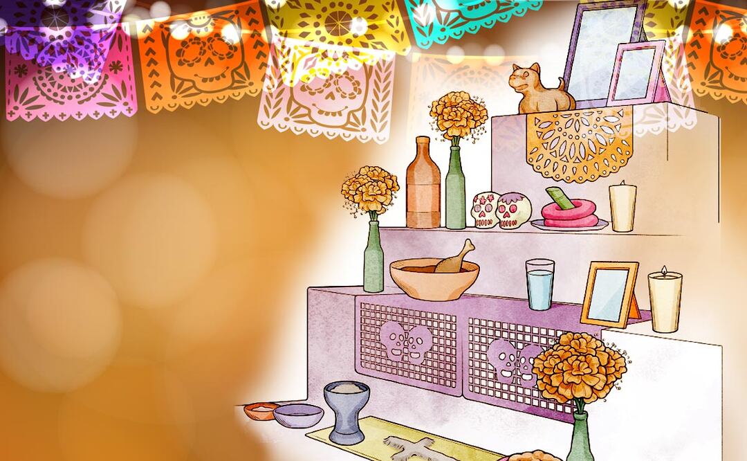 El significado de los elementos del altar de Día de Muertos