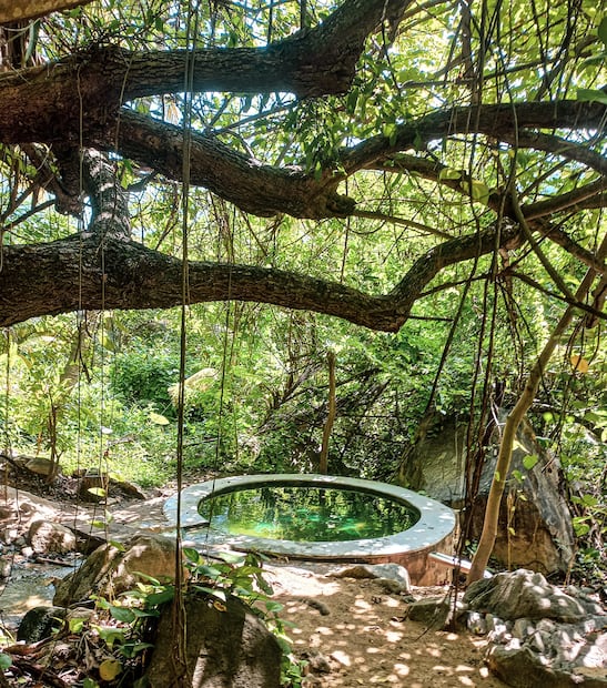 San José Manialtepec. Foto: Facebook, Aguas termales "Atotonilco "