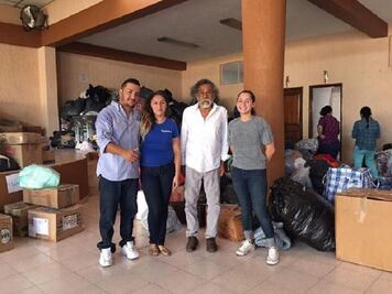 Reconoce Francisco Toledo esfuerzo de quienes apoyan a damnificados