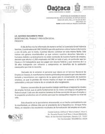 Despiden a trabajadores federales del SNE; anuncian movilizaciones