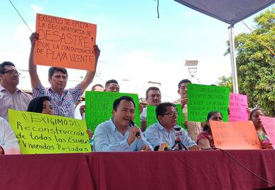 Convoca Juchitán a “Marcha por la Dignidad”  a fin de exigir recursos para reconstrucción