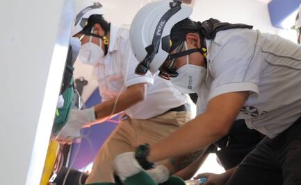 Anuncian trasladado a CDMX de dos adultos sobrevivientes de incendio en Oaxaca; los reportan graves