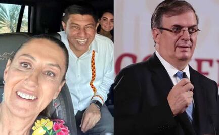 "Cada quien sus decisiones, yo estoy con el pueblo", responde Ebrard a foto de Jara con Sheinbaum