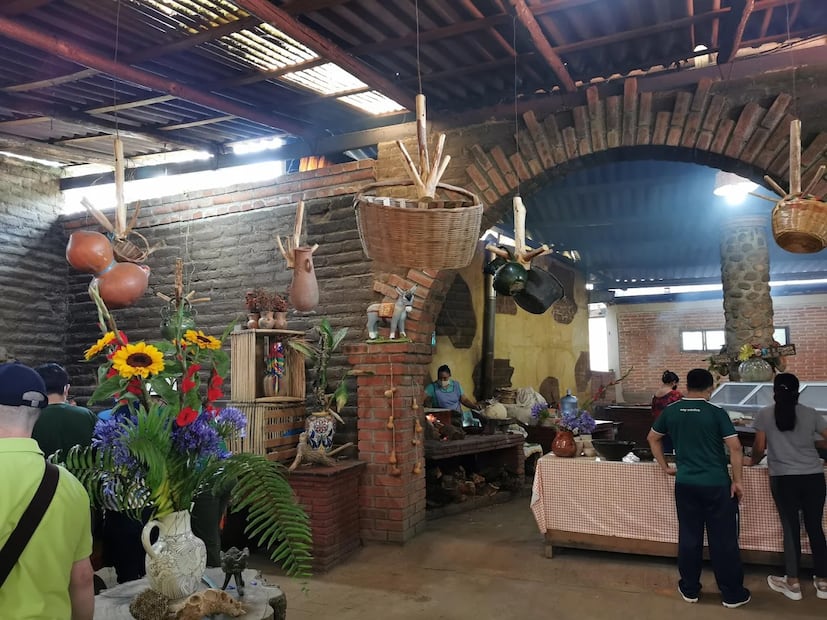 Restaurante de la Hacienda de Cuilápam. Foto:  Lalo Pineda